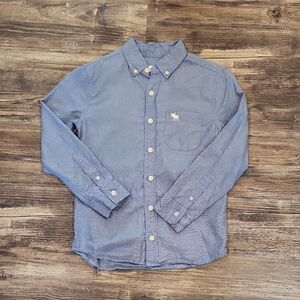 Abercrombie Kids Light Blue Casual Button Down Shirt